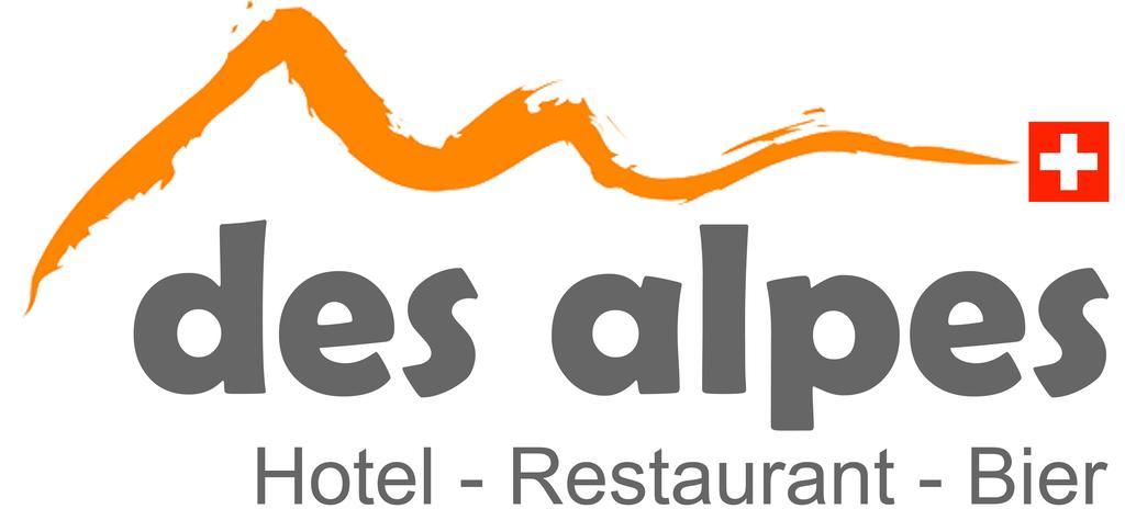 Boutique Und Bier Hotel Des Alpes Fiesch Eksteriør bilde